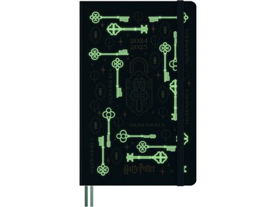 2024-2025 Moleskine Limited Edition Harry Potter Alohomora 5 x 8.25 Academic & Calendar Weekly Pla