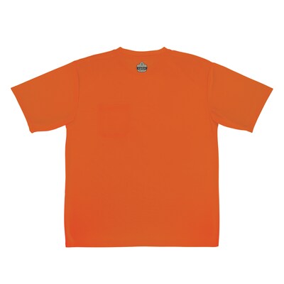 Ergodyne GloWear 8092 High Visibility Short Sleeve T-Shirt, Orange, 3XL (21807)