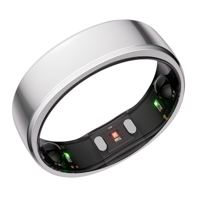 RingConn Gen 2 Ultra-Thin Smart Ring - Size Before You Buy - Size 9, Future Silver (123030901)