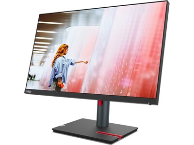 Lenovo ThinkVision P24q-30 23.8 60 Hz LED Monitor, Raven Black (63B4GAR6US)