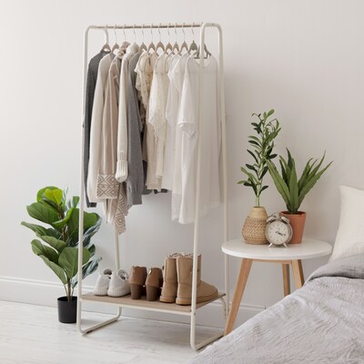 Iris Metal Rack - White
