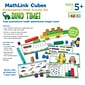 Learning Resources MathLink Cubes Kindergarten Math Activity Set: Dino Time!, Multicolor (LER 9330)