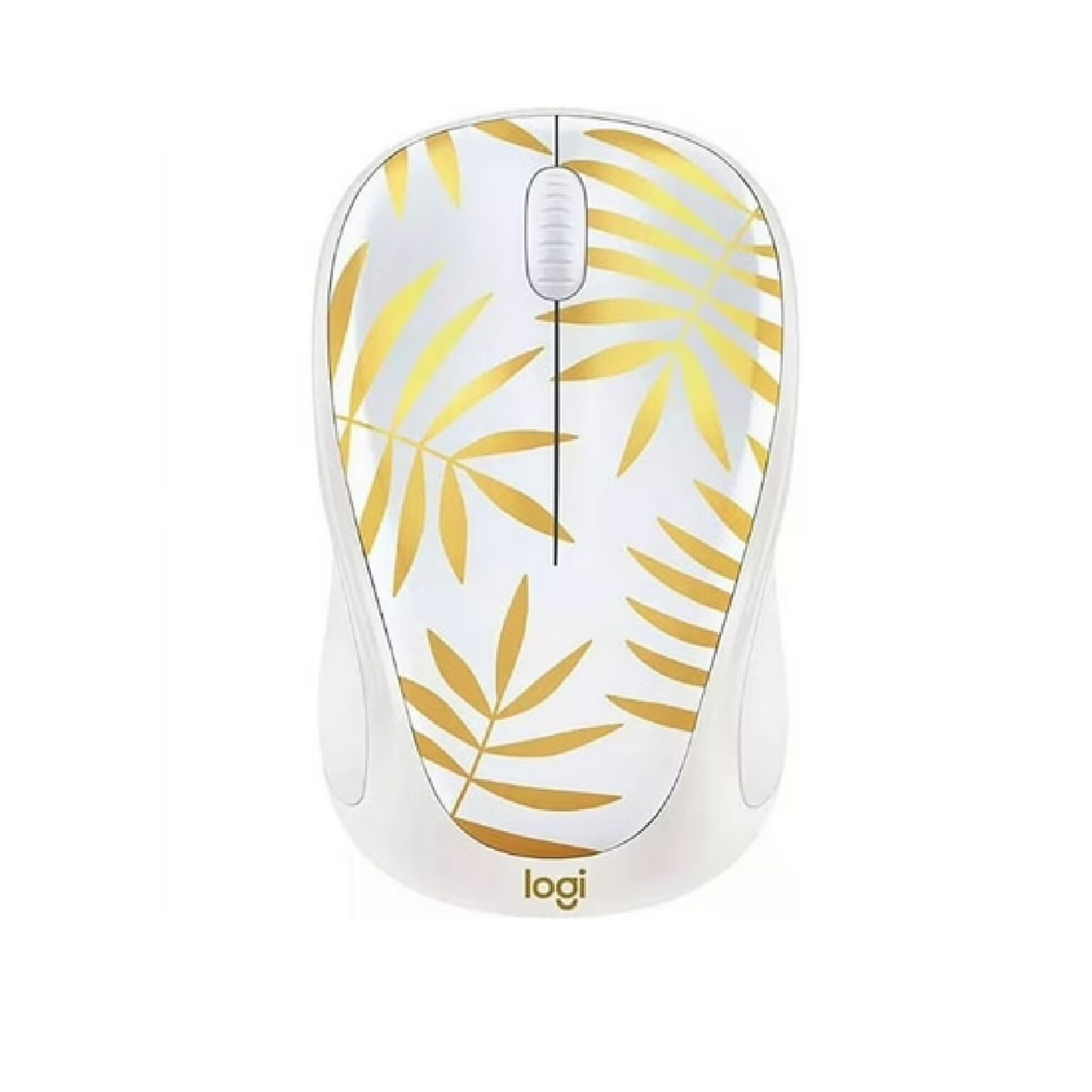 Logitech M317C Limited Edition Wireless Ambidextrous Optical 2.4 GHz Mouse, Bamboo Dream (910-006612)