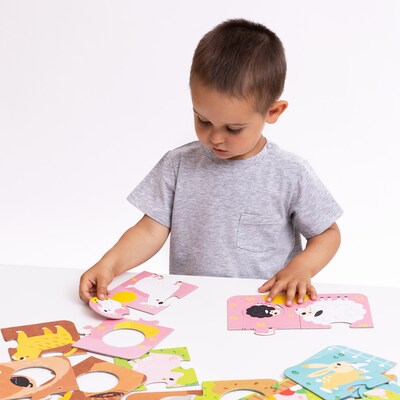 Banana Panda Match the Farm Animals Puzzles, Age 2+ (BPN49168)