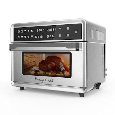 MegaChef Multi-Function Toaster Oven, Silver (937114320M)