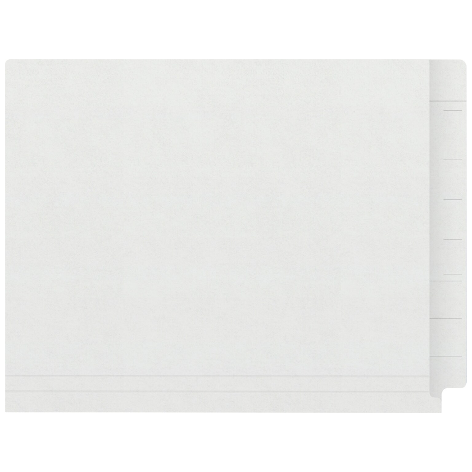 Medical Arts Press Kardex Match Recycled Reinforced End Tab File Folder, Straight Cut, Letter Size, Orange, 100/Box (53057WE)