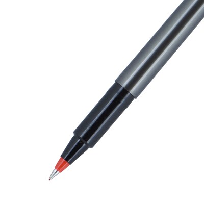 uniball Deluxe Rollerball Pen, Micro Point, 0.5mm, Red Ink (60026)