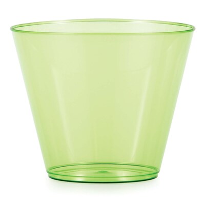 Creative Converting 9 oz Assorted Colors Plastic Tumblers, 144/Pack (338355)
