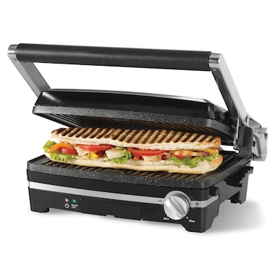 THE ROCK by Starfrit Panini Press w/ Reversible Plates (024505-002-0000)