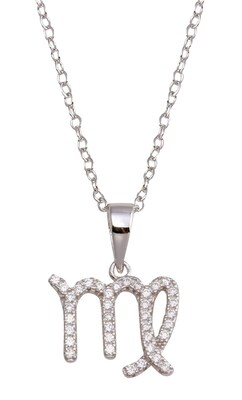 Parikhs Zodiac 925 Sterling Necklace - Virgo