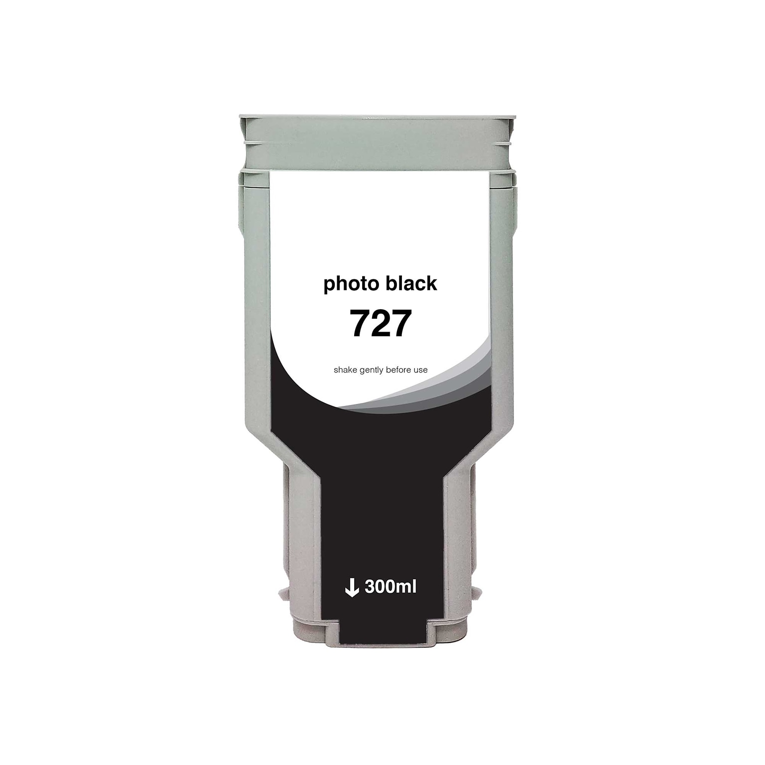 Clover Imaging Group Compatible Photo Black High Yield Wide Format Inkjet Cartridge Replacement for HP 727 (F9J79A)