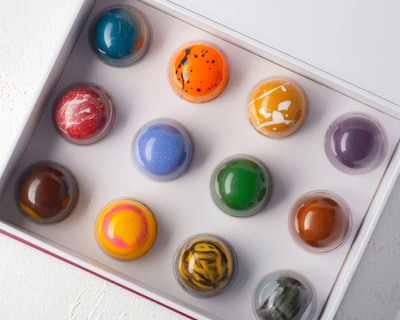 12 Piece Bonbon Box - Alcohol Free