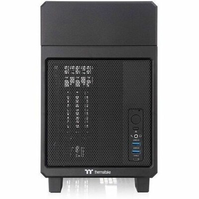 Thermaltake TR100 Mini-ITX Mini Tower Computer Case, Black (CA-11A-00S1NN-00)