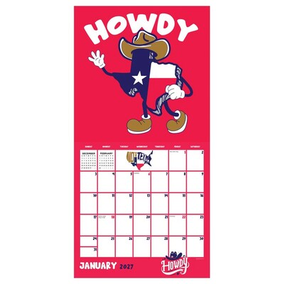 2027 TF Publishing Home: Texas 12 x 12 Monthly Wall Calendar, Multicolored (27-1133)