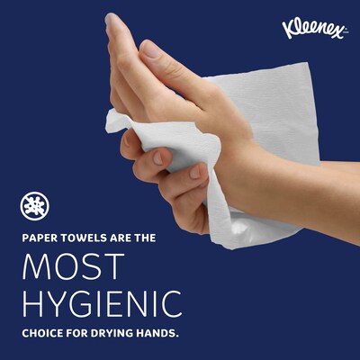 Kleenex Recycled Multifold Paper Towels, 1-ply, 150 Sheets/Pack (01890)