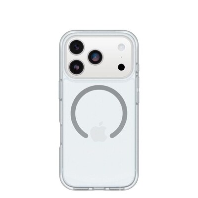 OtterBox React MagSafe Phone Case for Apple iPhone 17 Pro, Shock Absorbing, Clear (77-99280)