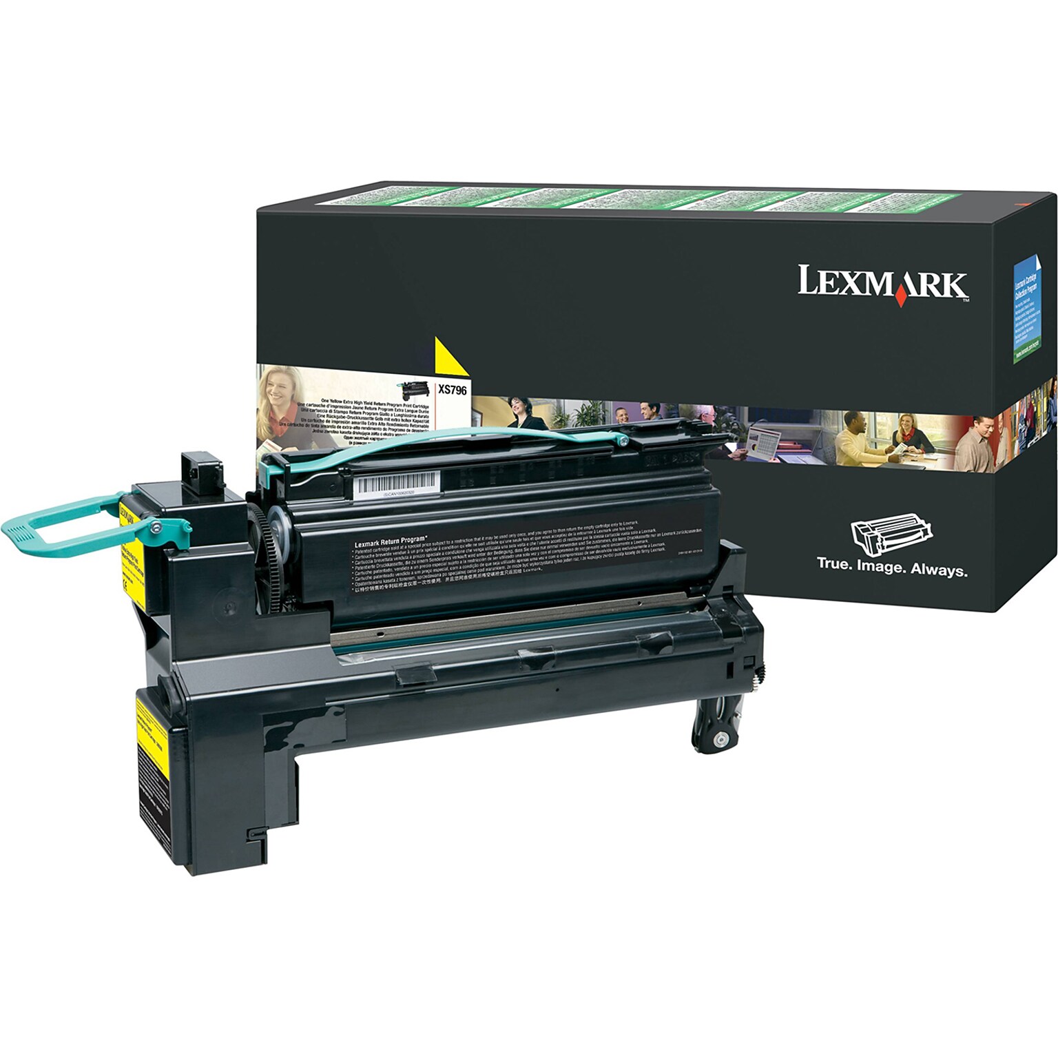 Lexmark 24B5830 Yellow Extra High Yield Toner Cartridge