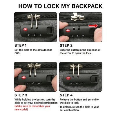 SaharaCase All-in-One Laptop Backpack, Large, Black/Purple (LT00088)