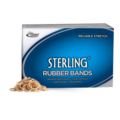 Alliance Sterling Multi-Purpose #8 Rubber Bands, 7/8 x 1/16, 7100/Pack (24085)