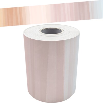 Teacher Created Resources Cool Tones Straight Rolled Border Trim, 3" x 4.17', Multicolor, 3 Packs/Bundle (TCR9169-3)