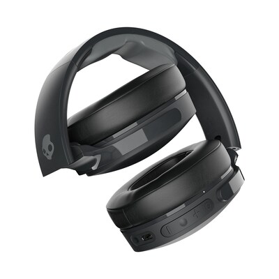 Skullcandy Hesh Wireless Active Noise-Canceling Over-Ear Headphones with Microphone, Bluetooth, True Black (S6HHW-N740)