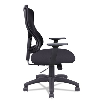 Alera® Elusion® II Series Fixed Arm Ergonomic Fabric Swivel Computer and Desk Chair, Black (ALEELT4214B)