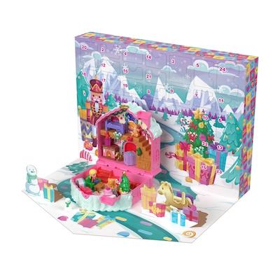 Mattel Polly Pocket Advent Calendar, Multicolored (JMP32)