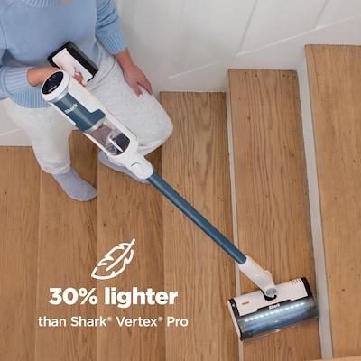 Shark Clean & Empty Cordless Stick Vacuum, Bagless, White (BU3523)