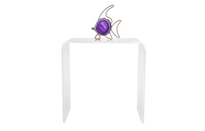 Designstyles Luxurious Acrylic Night Table, Clear (DST-ANT)