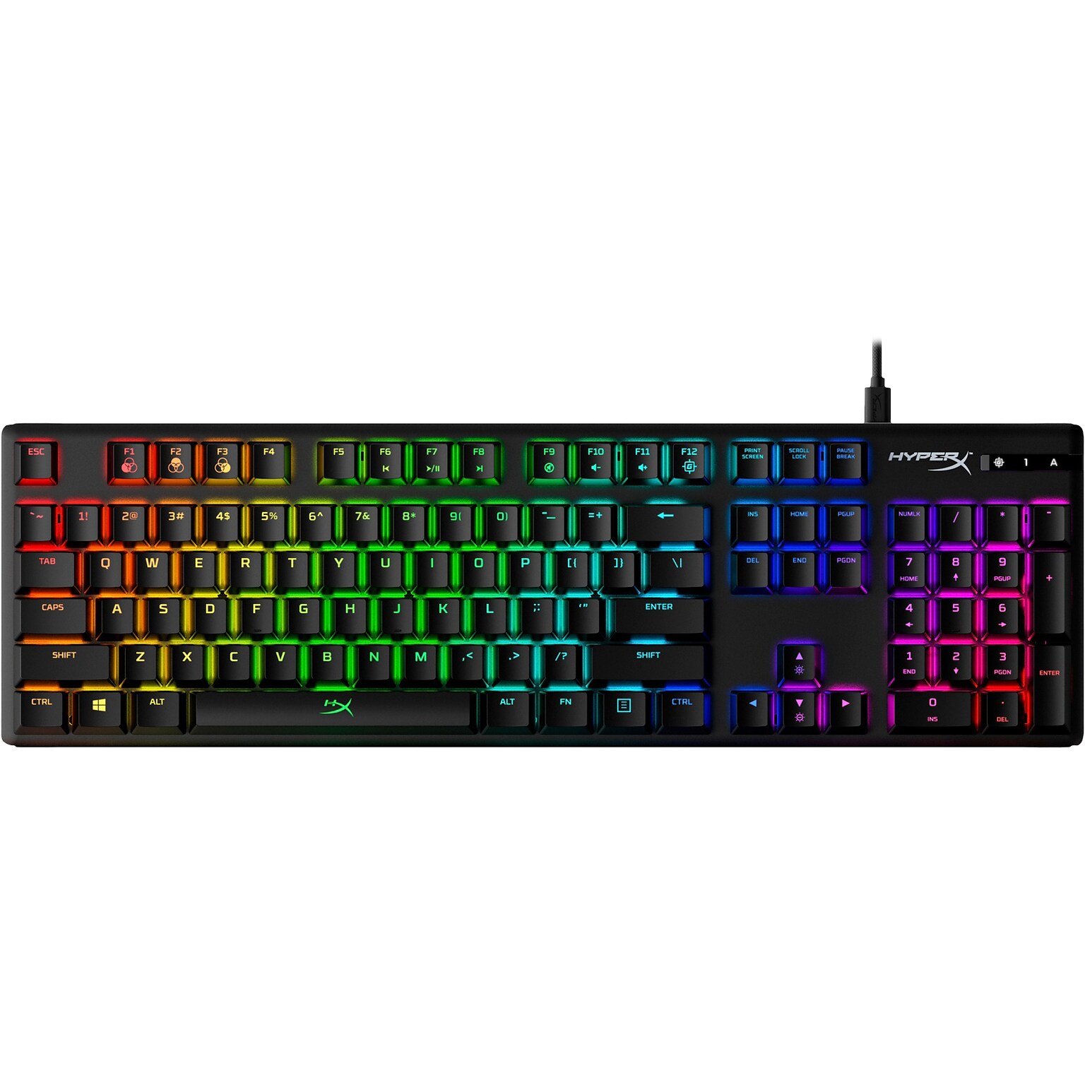 HyperX Alloy Origins Gaming Mechanical Keyboard, Black (4P4F6AA#ABA)