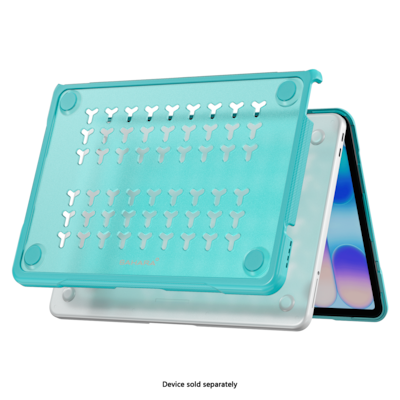 SaharaCase Raider Series Heavy Duty 13" MacBook Neo Case, Shock-Absorbing, Teal (LT00122)