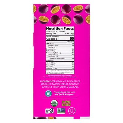 That's It Organic Gluten Free Tropical Passion Blends Energy Bar, 0.7 oz., 36/Pack (220-02519)