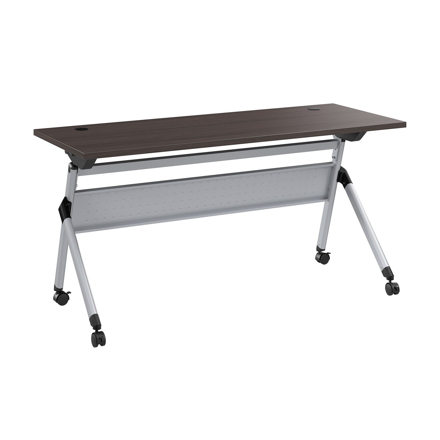 Bush Business Furniture Envision 60W Foldable Training Room Table, Storm Gray (NVW160SGK)