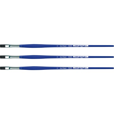 da Vinci FORTE-Acrylics Oil and Acrylic Synthetic Student Brush, 3 /Pack (DVXVA86408-3)