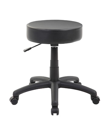 Boss® B210 Series Dot Stool, Black Vinyl (B210VBK)