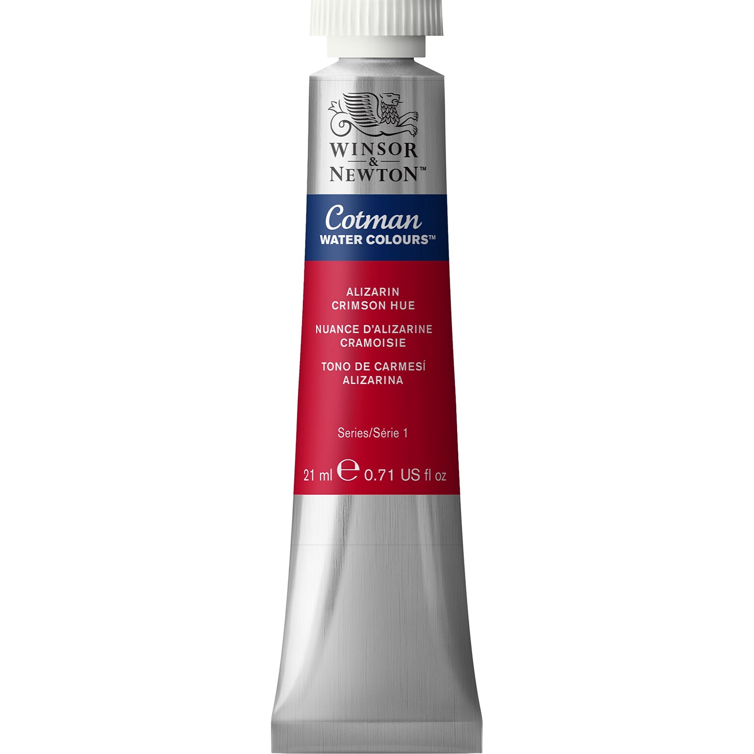 Winsor & Newton Watercolor Paint Tube, Alizarin Crimson Hue (WNX0308003)