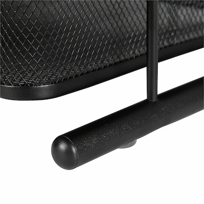 Lorell Mesh Monitor Stand, Upto 42” Monitor, Black (LLR84147)