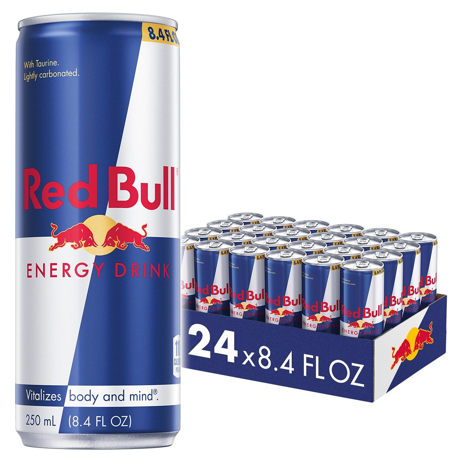 Red Bull Original Energy Drink, 8.4 oz., 24/Carton (RBD99124)