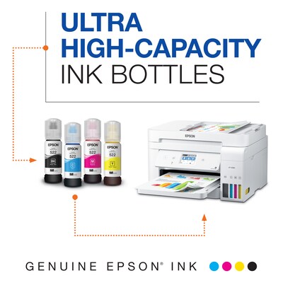 Epson T522 Cyan Standard Yield Ink Bottle (T522220-S)