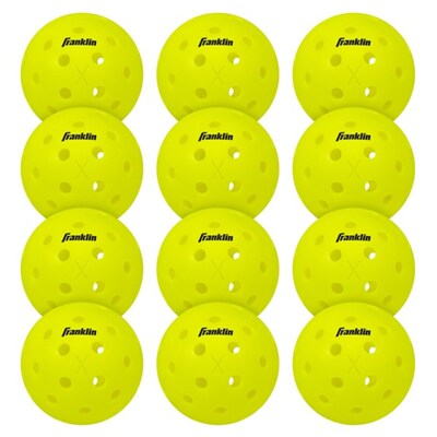 Franklin X-40 Outdoor Pickleballs - 12- Pack
