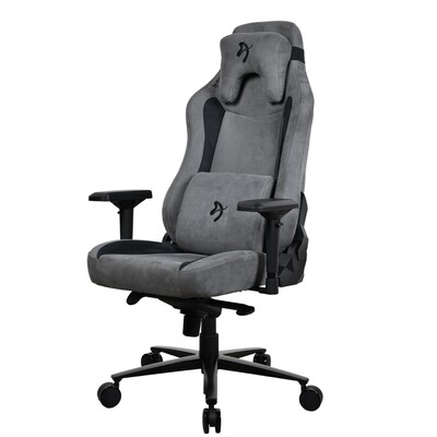 Arozzi Vernazza Supersoft Fabric Ergonomic Racing Gaming Chair, Anthracite (VERNAZZA-SPSF-ANT)