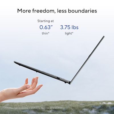 ASUS Vivobook S16 16" OLED Touch Laptop, Copilot+ PC, Intel Core Ultra 7 355, 16GB RAM, 512GB SSD, Backlit Keyboard