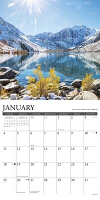 2026 Willow Creek High Sierra 12" x 12" Monthly Wall Calendar (55830)