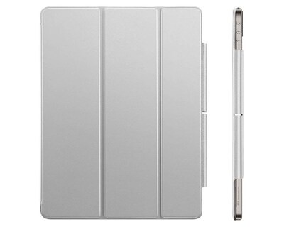 SaharaCase ESR Folio Case for Apple iPad Pro 12.9" (4th, 5th, and 6th Gen 2020-2022), Gray (TB00025)