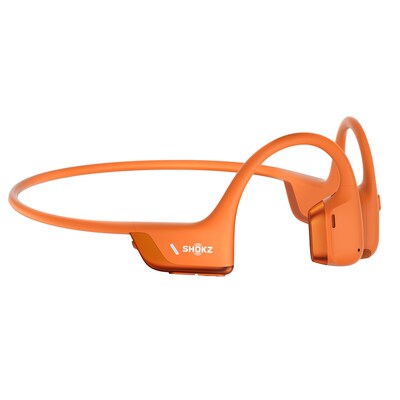 Shokz OpenRun Pro 2 Wireless Bone-Conduction Open-Ear Sport Headphones, Bluetooth, Orange (S820-ST-OR-US)