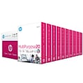 HP 8.5 x 11 Multipurpose Paper, 20 lbs., 96 Brightness, 5000 Sheets/Carton (HPM1120)