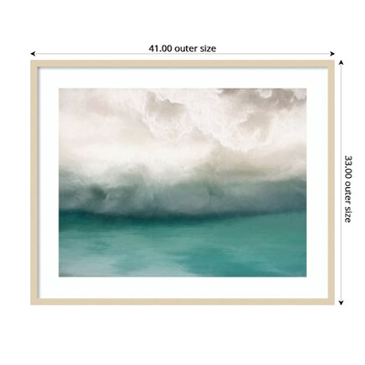 Amanti Art Transcend - The Wait by Urban Road Wood Framed Wall Art Print, 41" x 33" (A42675536183)
