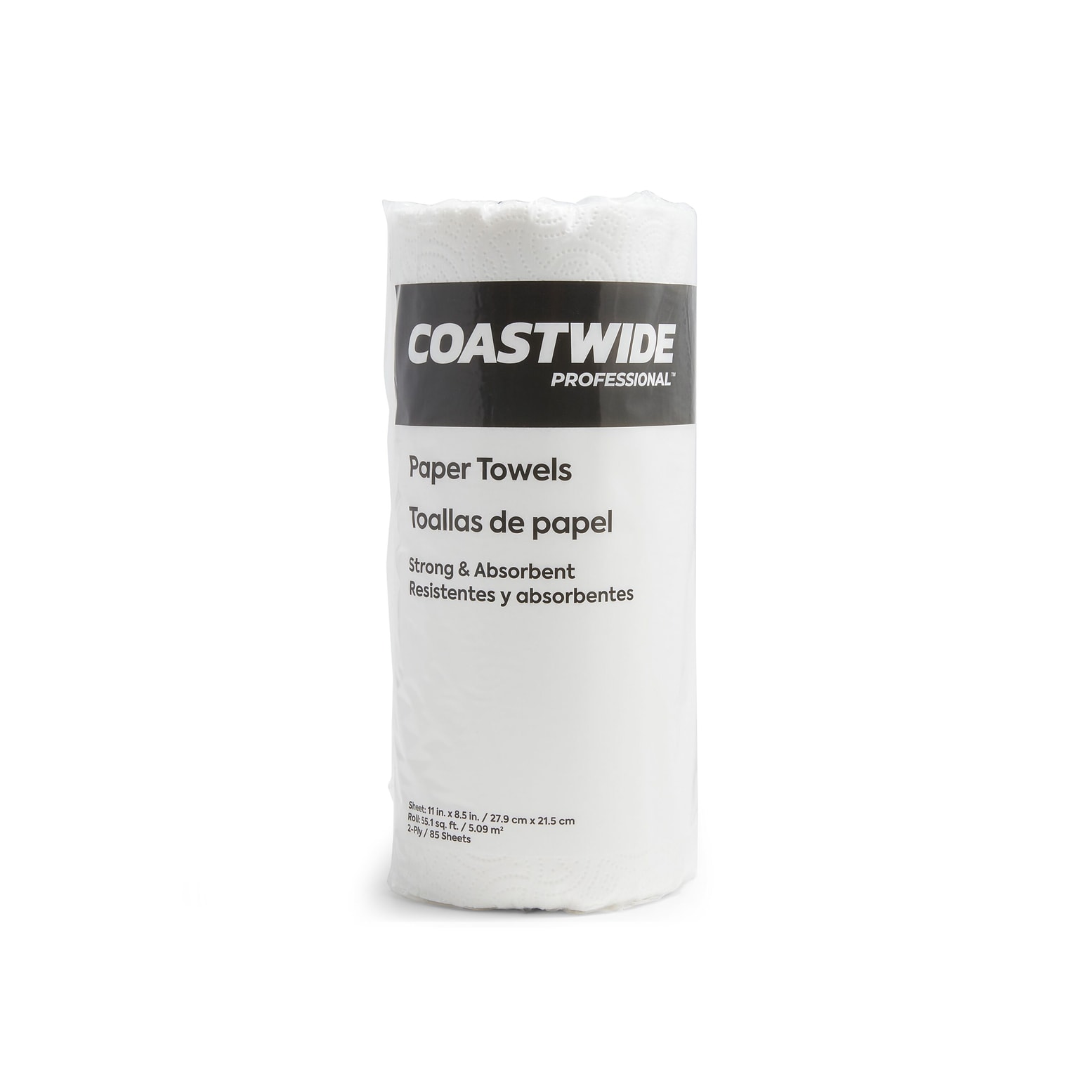 Coastwide Professional™ Kitchen Rolls Paper Towels, 2-Ply, 85 Sheets/Roll (CW21810)