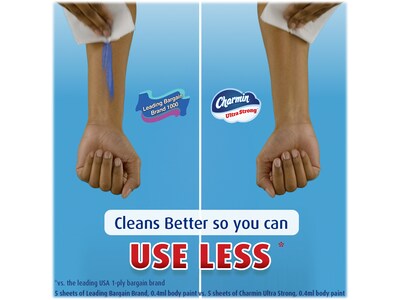 Charmin Ultra Strong Toilet Paper, 2-Ply, White, 363 Sheets/Roll, 12 Rolls/Pack (04311)
