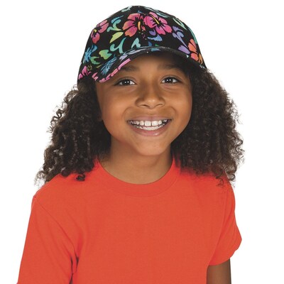 S&S Velvet Art Tropical Baseball Caps, 12/Pack (PS1437)